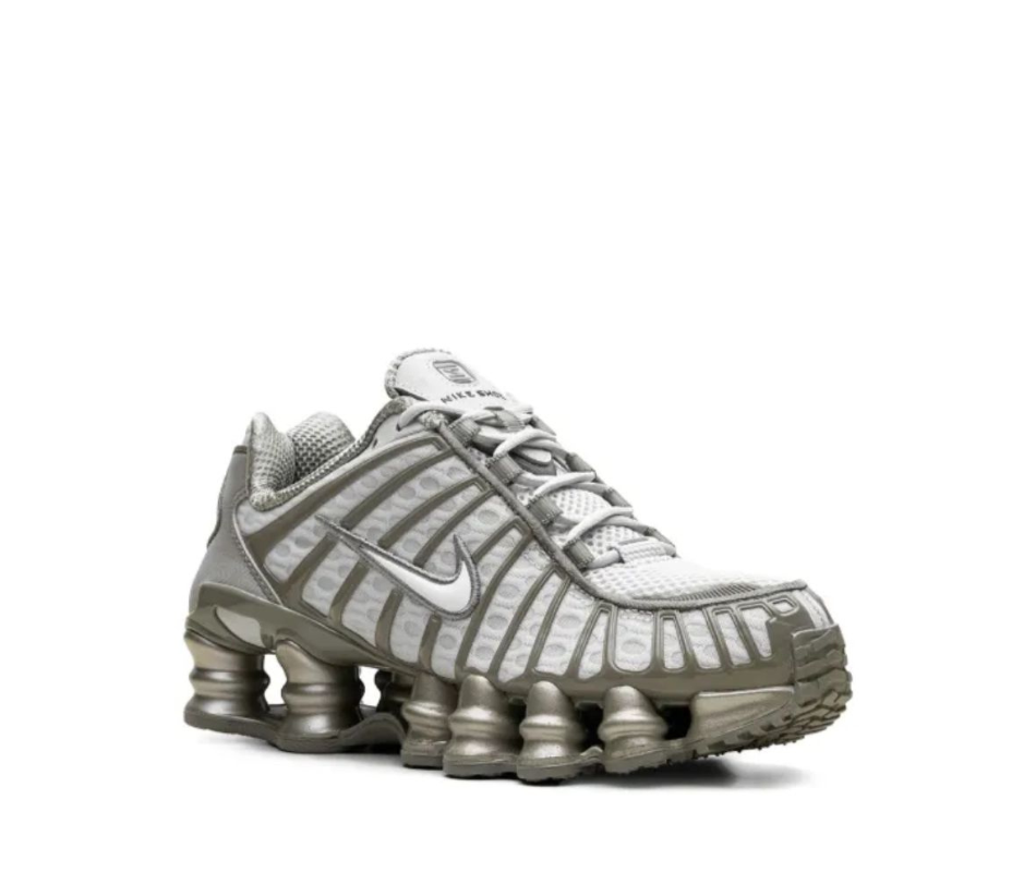 Nike Shox TL Light Silver/White/Light Army