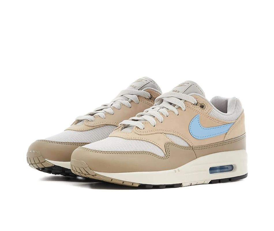 Air Max 1 Essential "Ligt Bone/Psychic Blue